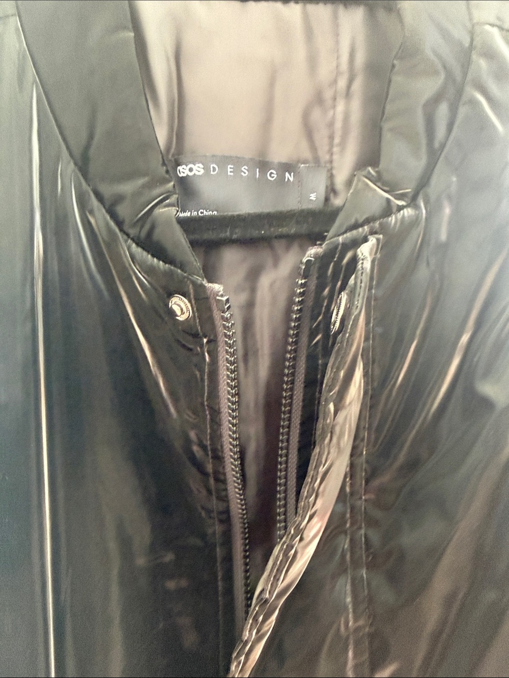 ASOS Design Black Lightweight Shirt Jacket